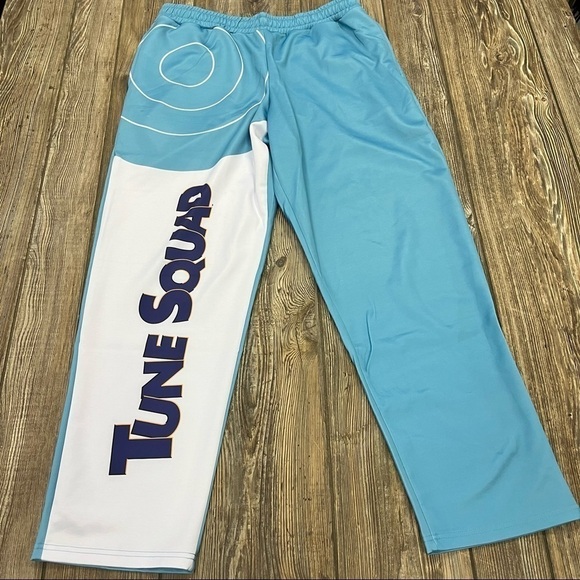 SPACE Jam A New Legacy Tune Squad Large Adult Warmup Track Suit Sweat Pants - Picture 8 of 13